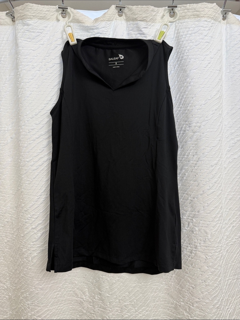 Baleaf Black Sleeveless Performance Tank